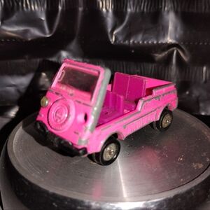 Vintage Pink Toy Car